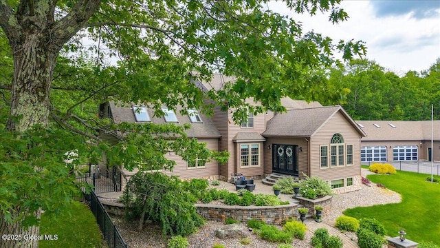 2034 Duanesburg Churches Rd, Duanesburg, NY 12053 - view of front of property featuring roof with shingles and a patio area