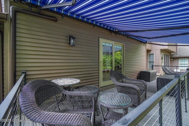 2034 Duanesburg Churches Rd, Duanesburg, NY 12053 - view of deck
