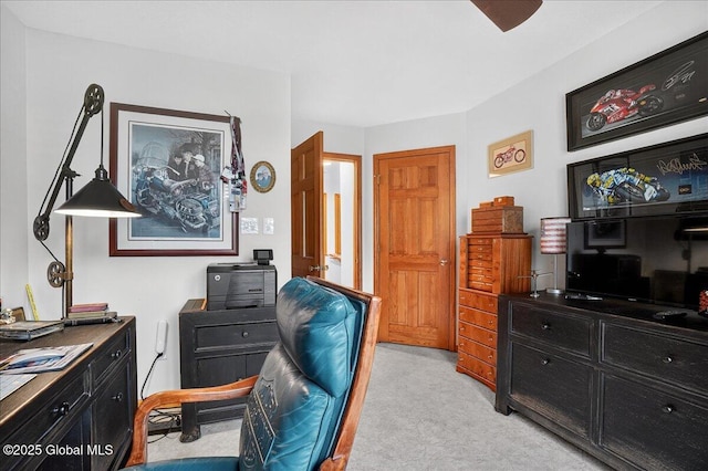 2034 Duanesburg Churches Rd, Duanesburg, NY 12053 - office area featuring light colored carpet