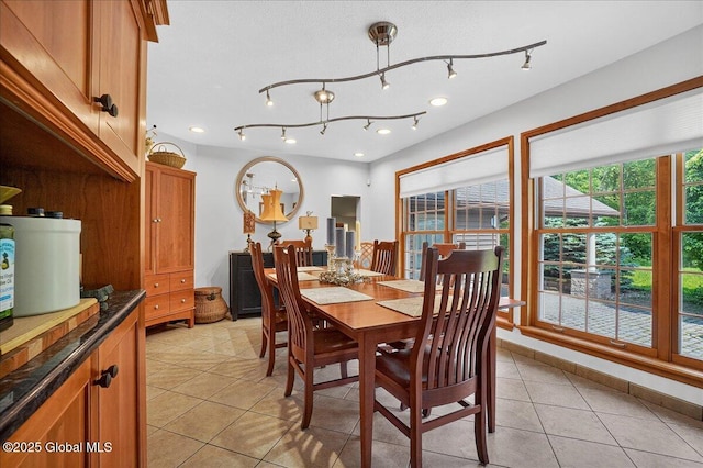 2034 Duanesburg Churches Rd, Duanesburg, NY 12053 - dining space with light tile patterned flooring and recessed lighting
