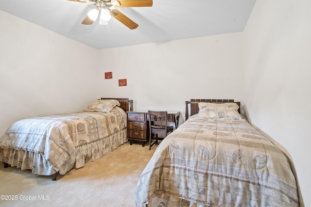 19 Tamarack Ln, Colonie, NY 12309 - bedroom featuring carpet floors and a ceiling fan