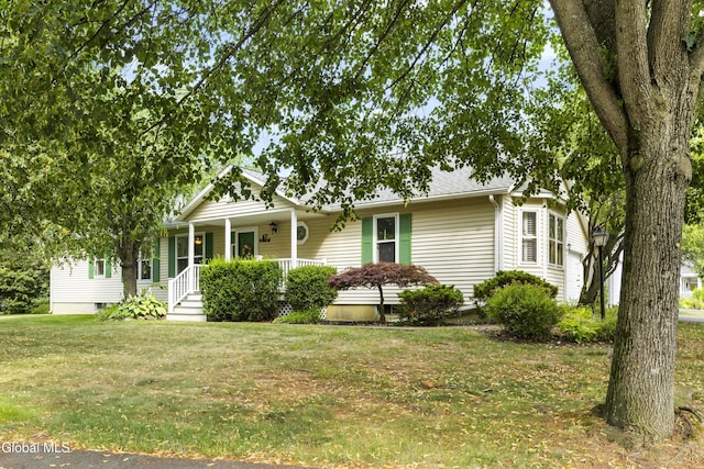 67 Victoria Way, Albany, NY 12209 - view of front of house featuring covered porch and a front yard
