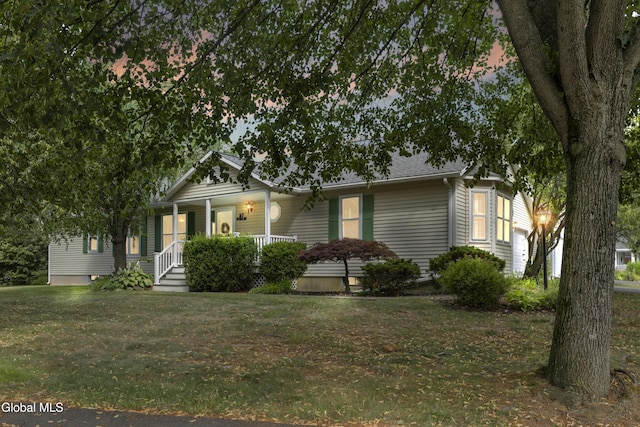 67 Victoria Way, Albany, NY 12209 - view of front of home featuring a porch and a front yard