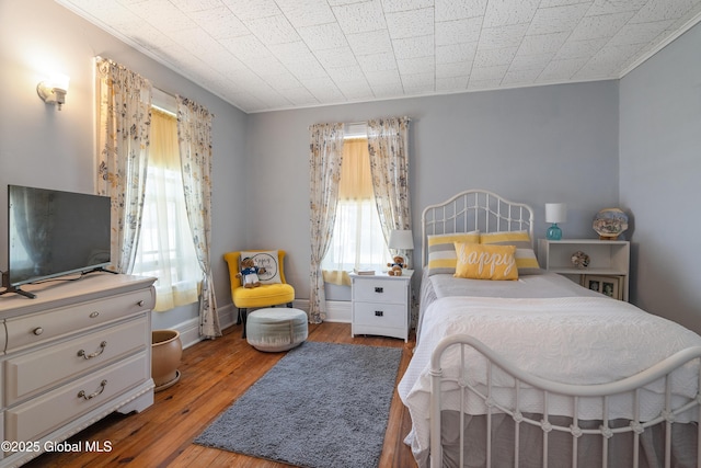 7 Bruce St, Scotia, NY 12302 - bedroom featuring crown molding and hardwood / wood-style floors
