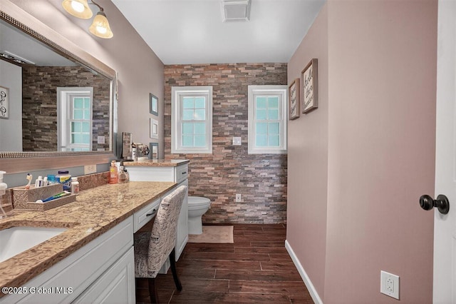 47 Mountainview Ter, North Greenbush, NY 12144 - full bathroom with wood finished floors and vanity