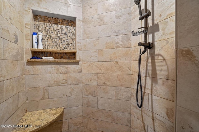 47 Mountainview Ter, North Greenbush, NY 12144 - bathroom with a tile shower