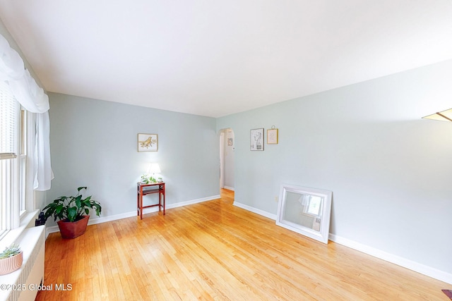 9 Arlene Ave, Guilderland, NY 12203 - empty room featuring light wood-style flooring and baseboards