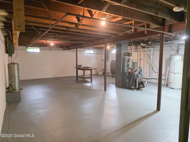 9 Arlene Ave, Guilderland, NY 12203 - below grade area featuring gas water heater