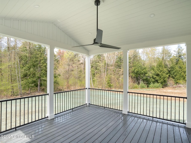101 W High St, Ballston Spa, NY 12020 - view of deck