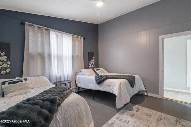 4A High Pines Ter, Warrensburg, NY 12817 - bedroom with wood finished floors and a ceiling fan