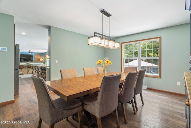 10 Overlook Dr, Wilton, NY 12831 - dining room featuring wood finished floors and recessed lighting