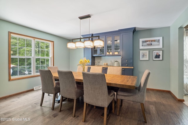 10 Overlook Dr, Wilton, NY 12831 - dining area with wood finished floors and baseboards