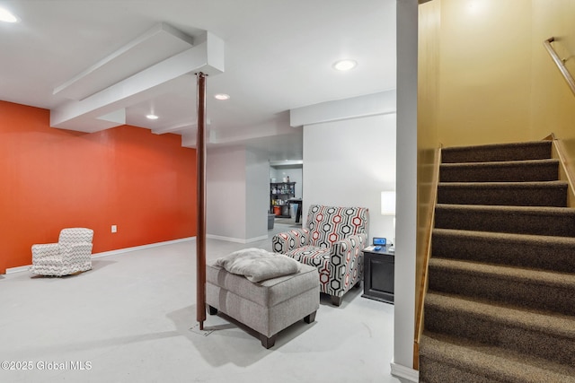 10 Overlook Dr, Wilton, NY 12831 - staircase with recessed lighting