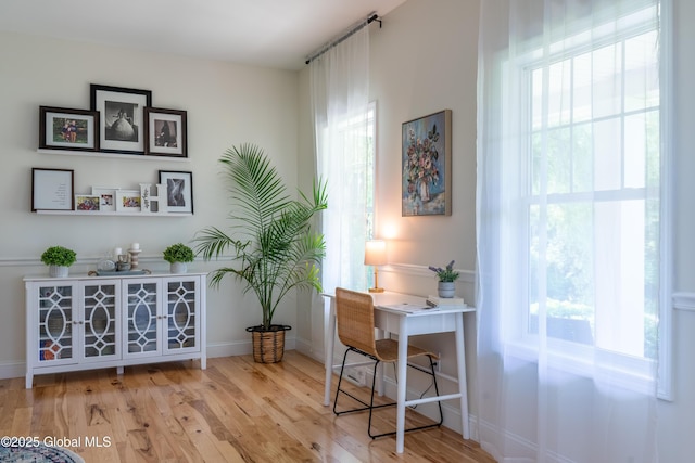 76 Hoffman Ct, Milton, NY 12020 - office featuring wood finished floors and healthy amount of natural light