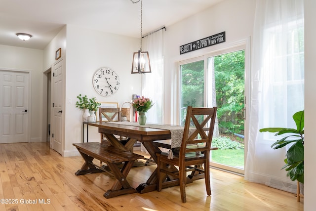 76 Hoffman Ct, Milton, NY 12020 - dining space with light wood-style flooring