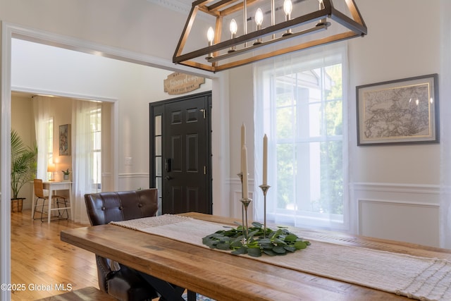 76 Hoffman Ct, Milton, NY 12020 - dining area featuring wood finished floors