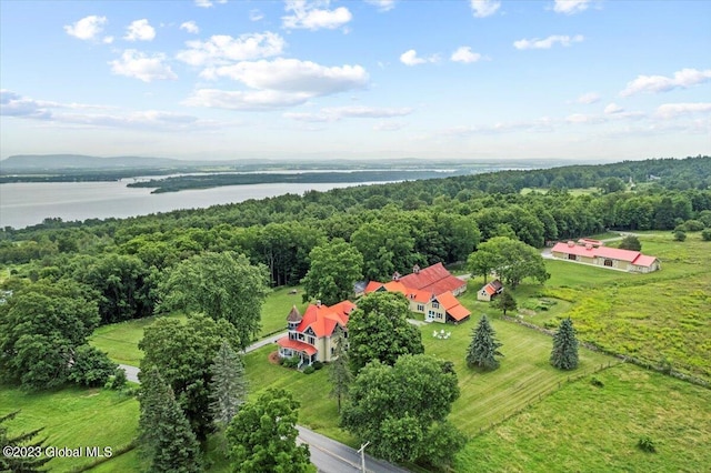 284 Edgemont Rd, Moriah, NY 12960 - view of subject property featuring a nearby body of water and a heavily wooded area