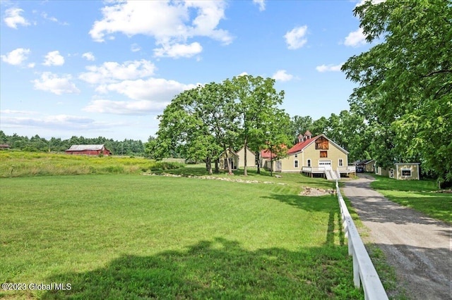 284 Edgemont Rd, Moriah, NY 12960 - view of grassy yard featuring driveway