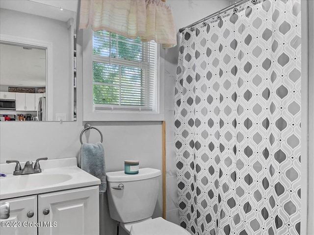 284 Edgemont Rd, Moriah, NY 12960 - full bathroom with vanity and curtained shower