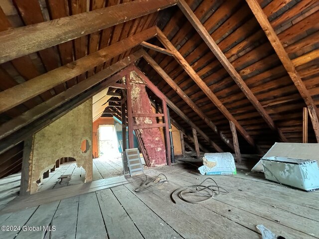 112 Mason St, Johnstown, NY 12095 - view of attic