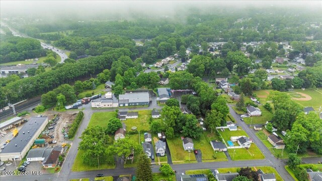 2321 1st Ave, Rotterdam, NY 12303 - aerial view of property and surrounding area with nearby suburban area