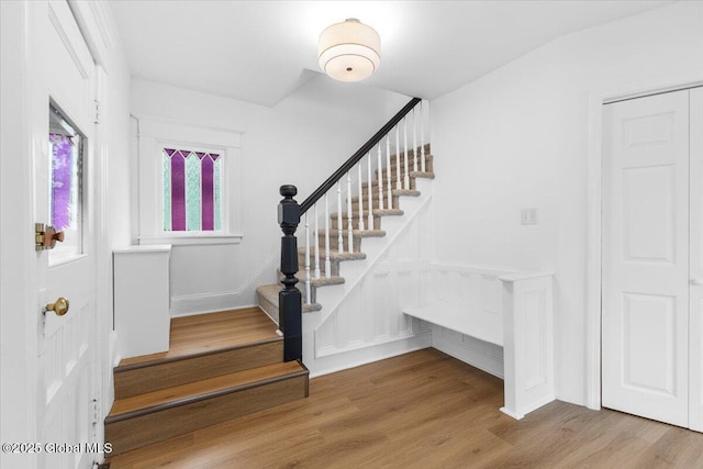 2321 1st Ave, Rotterdam, NY 12303 - stairs with wood finished floors
