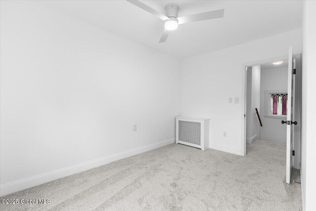 2321 1st Ave, Rotterdam, NY 12303 - carpeted empty room with baseboards and a ceiling fan