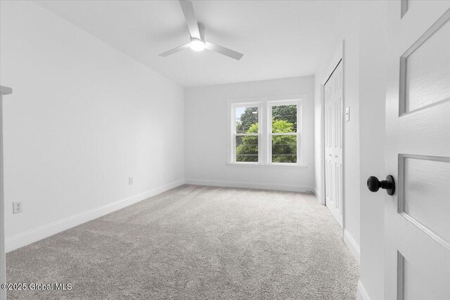 2321 1st Ave, Rotterdam, NY 12303 - carpeted empty room featuring ceiling fan and baseboards