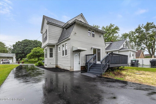 2321 1st Ave, Rotterdam, NY 12303 - view of property exterior with a deck