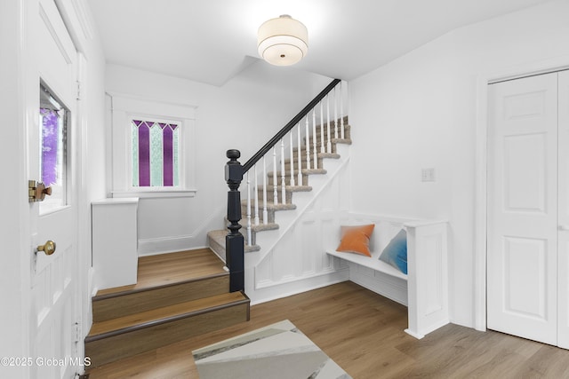 2321 1st Ave, Rotterdam, NY 12303 - stairway featuring wood finished floors