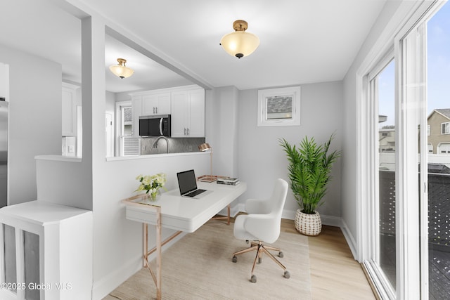 2321 1st Ave, Rotterdam, NY 12303 - office with light wood-type flooring and baseboards