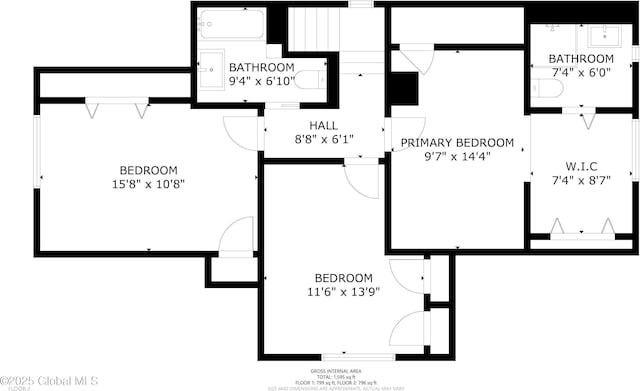 2321 1st Ave, Rotterdam, NY 12303 - view of property floor plan