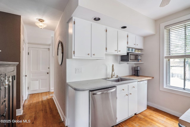 462-470 2nd Ave, Troy, NY 12182 - kitchen with dishwasher, light wood-style flooring, and healthy amount of natural light