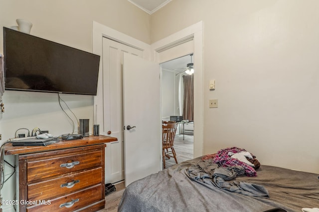 462-470 2nd Ave, Troy, NY 12182 - bedroom featuring wood finished floors and ornamental molding