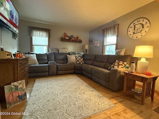 31 Wilson Ave, South Glens Falls, NY 12803 - living room featuring light wood finished floors