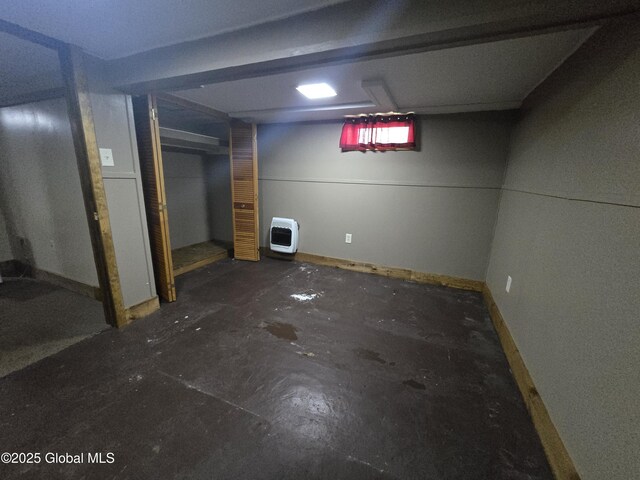 1335 Midline Rd, Amsterdam, NY 12010 - below grade area featuring heating unit