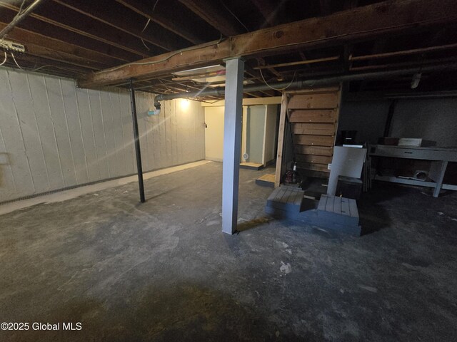 1335 Midline Rd, Amsterdam, NY 12010 - view of unfinished basement
