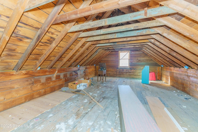 3885 Main St, Warrensburg, NY 12885 - view of unfinished attic
