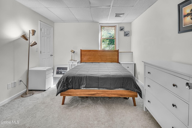108 La Flamme Rd, Providence, NY 12850 - bedroom featuring carpet and a paneled ceiling