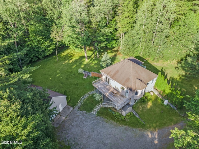 108 La Flamme Rd, Providence, NY 12850 - view from above of property