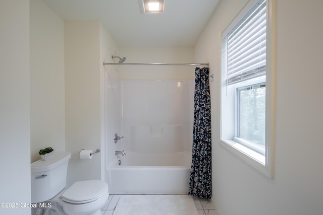 24 Utica Ave, Colonie, NY 12110 - bathroom with shower / bathtub combination with curtain and tile patterned flooring