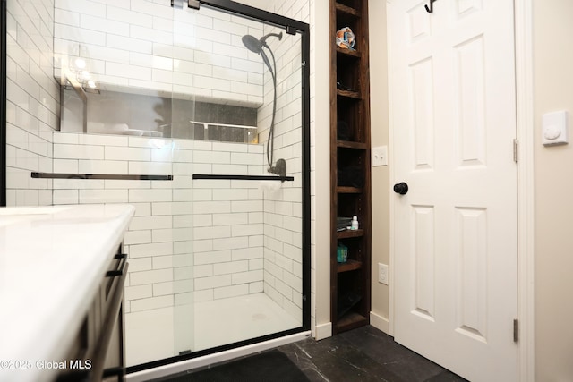 143 Maple Ave, Middleburgh, NY 12122 - bathroom with a stall shower and vanity