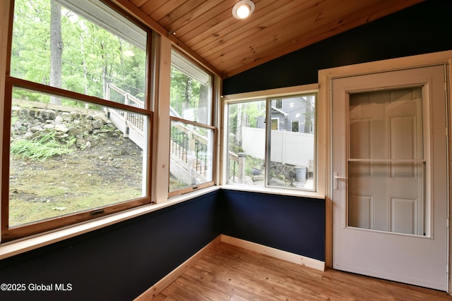 23 S Copeland Pond Way, Fort Ann, NY 12827 - unfurnished sunroom with vaulted ceiling