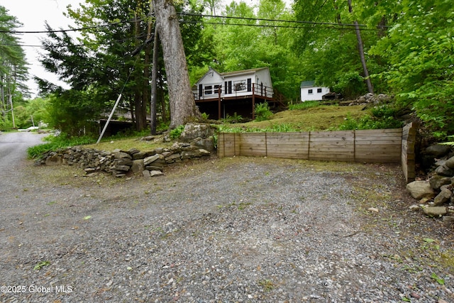 23 S Copeland Pond Way, Fort Ann, NY 12827 - view of yard with a wooden deck