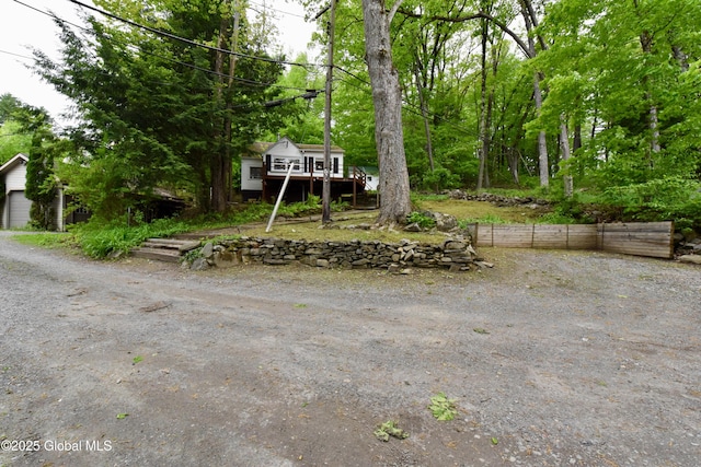 23 S Copeland Pond Way, Fort Ann, NY 12827 - view of yard with a wooden deck