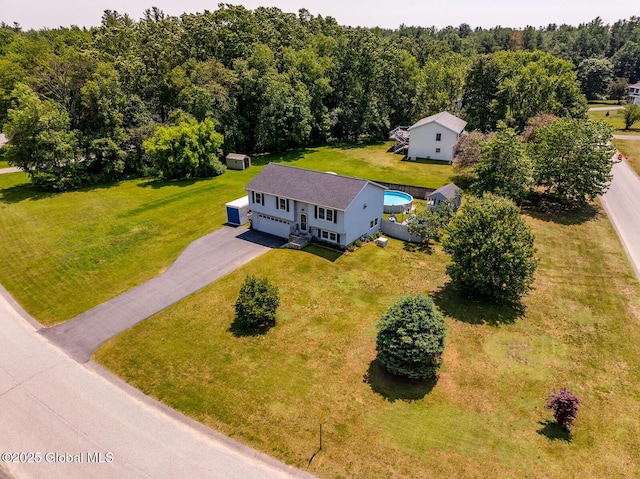 2 Moonglow Rd, Wilton, NY 12831 - aerial view of property and surrounding area featuring a forest