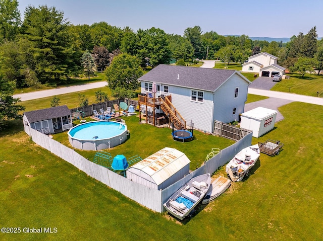 2 Moonglow Rd, Wilton, NY 12831 - aerial view of property and surrounding area featuring a pool