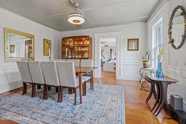 378 County Route 354, Rensselaerville, NY 12469 - dining area with wood finished floors
