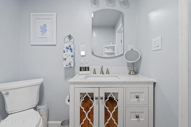 378 County Route 354, Rensselaerville, NY 12469 - half bathroom with vanity and toilet