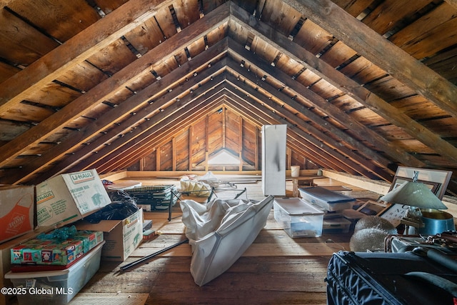 378 County Route 354, Rensselaerville, NY 12469 - view of unfinished attic